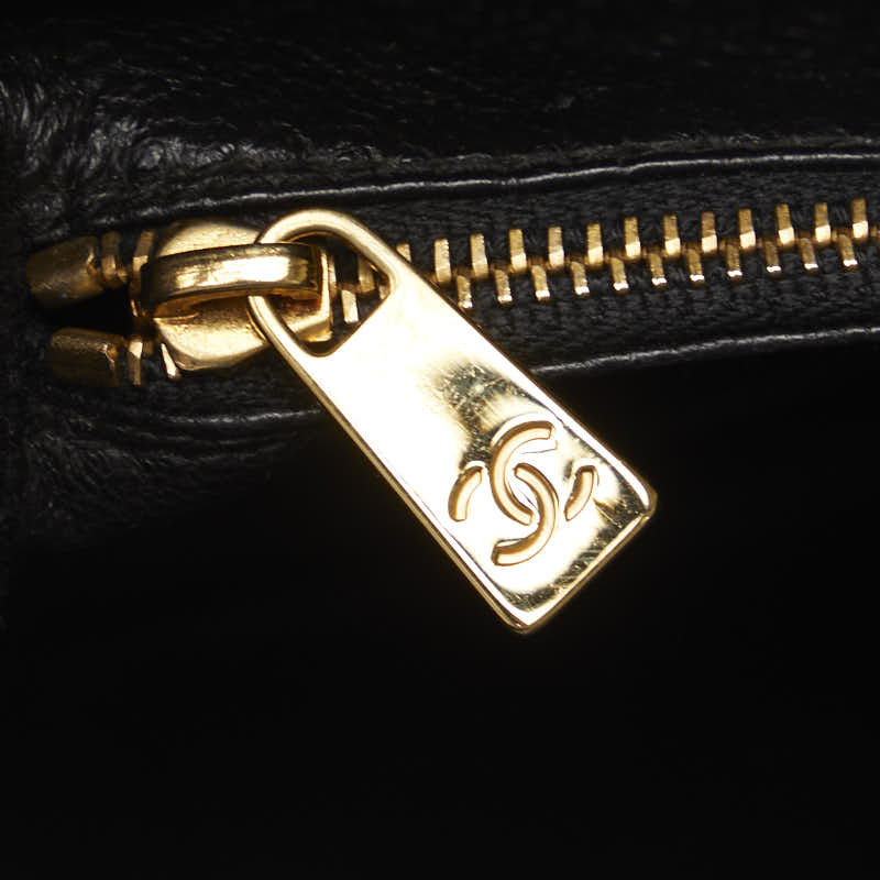 Top Quality Chanel Coco Killing Chain Tote Bag Black Cotton  Chanel