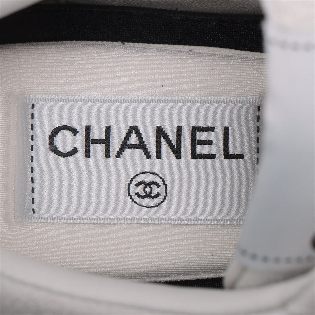 Top Quality Chanel Coco 23B  Trainers 37  Black X White G45208
