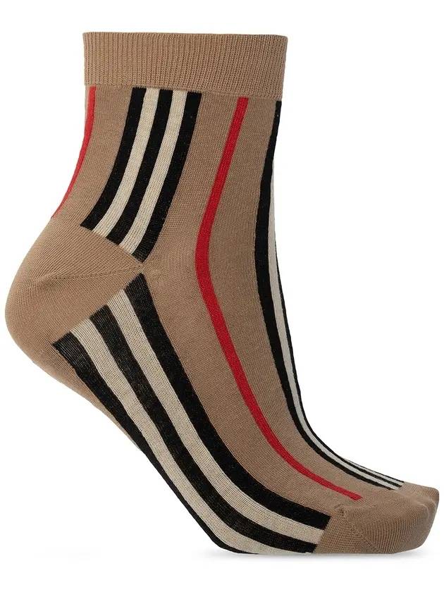 Burberry Icon Stripe Socks Brown