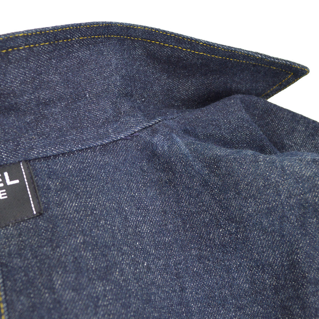Top Quality Chanel Denim Dress Navy #40