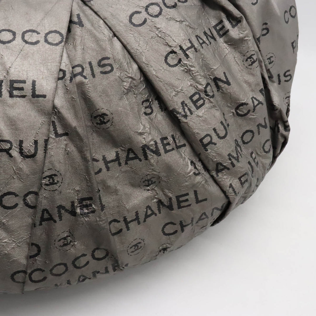 Top Quality Chanel Unlimited Shoulder Bag Sliding Nylon Silver Black Black Silver A46532