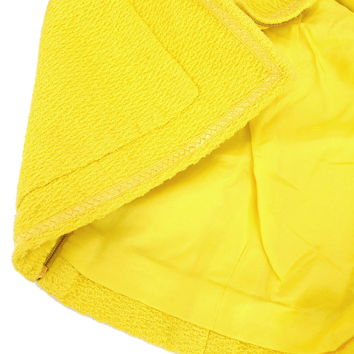 Top Quality Chanel Spring 1995 Zip Up Jacket Yellow #38