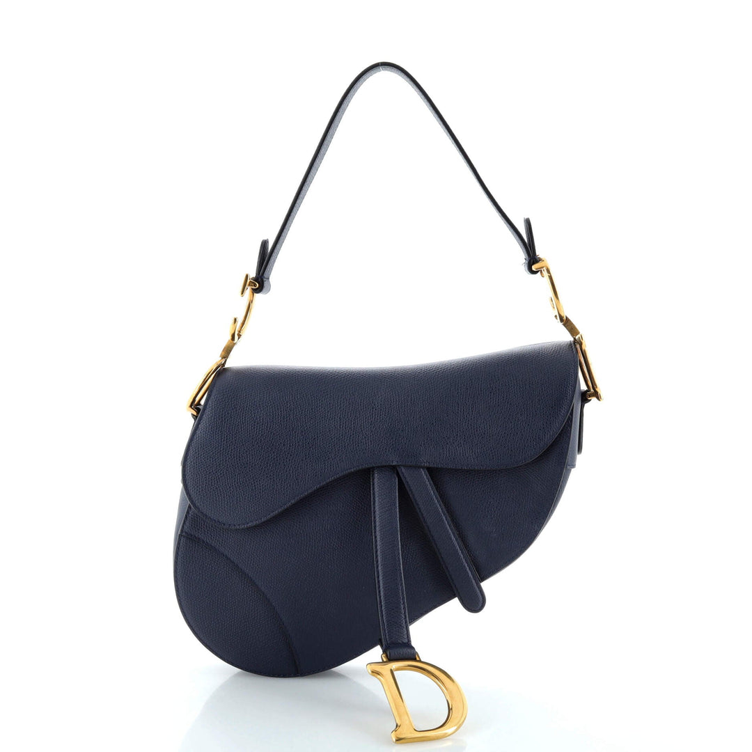 Top quality Dior Saddle Handbag Leather Medium