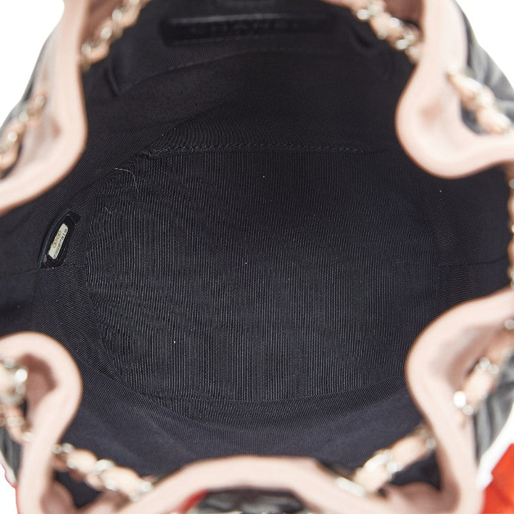 Top Quality Chanel Chain Matrasse Chain Handbag 2WAY Black Pink Multicolor Lambskin  CHANEL