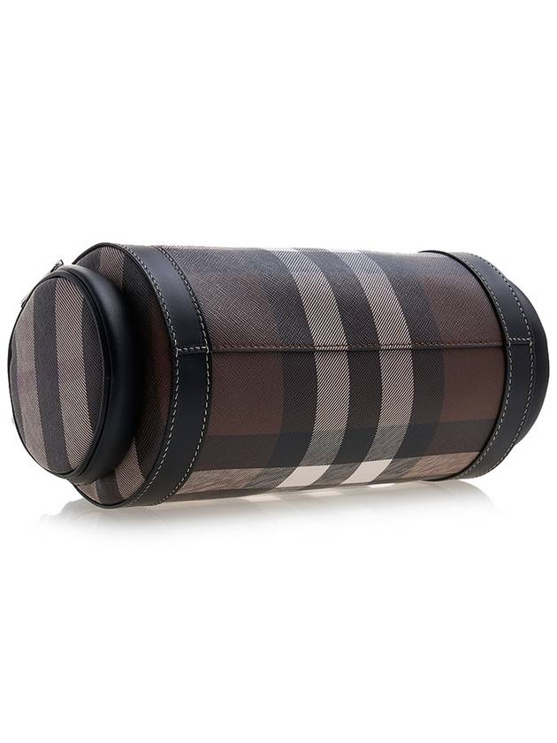 Burberry Sound Check Print Leather Cross Bag Dark Birch Brown