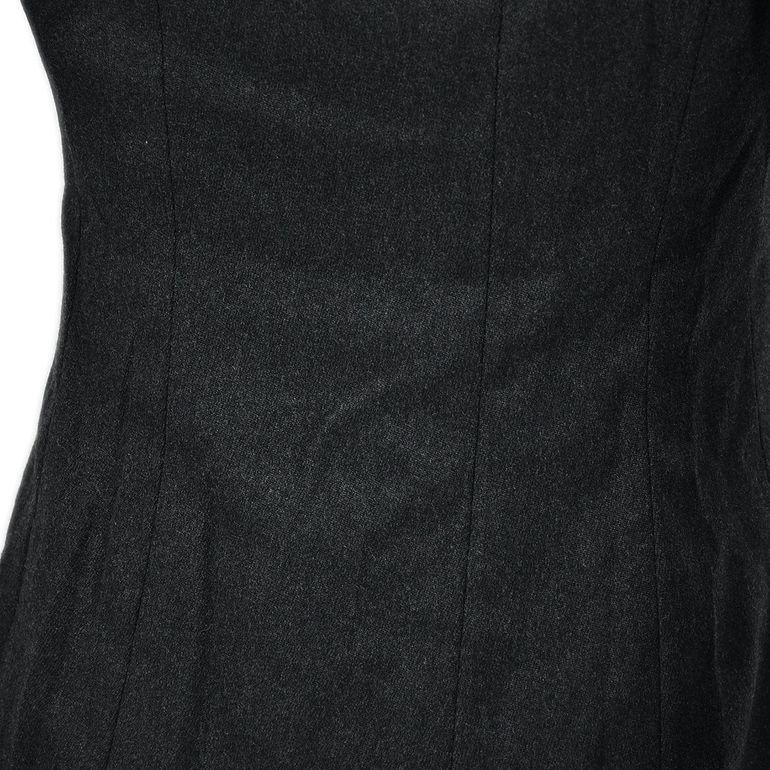 Top Quality Chanel Double Breasted Jacket Black 96A #38