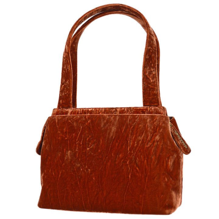 Top Quality Chanel 1997-1999 Brown Velvet Handbag