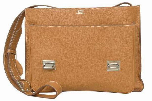 Hermes Steve 92111 Shoulder Bag Lambskin