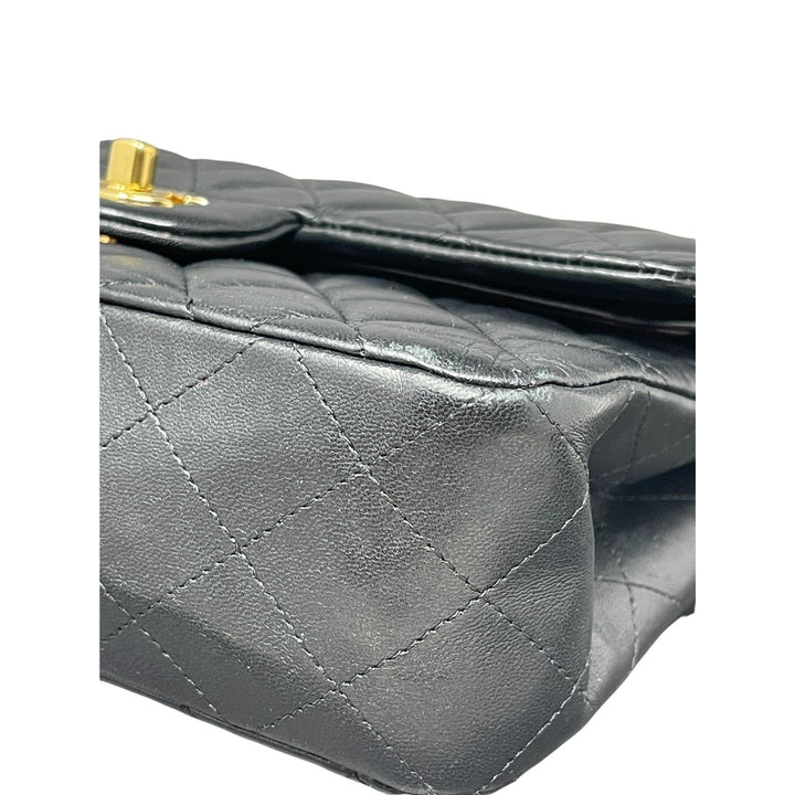 Top Quality Chanel Top Quality Chanel Classic Double New Bag Quilted Lambskin Small - Black