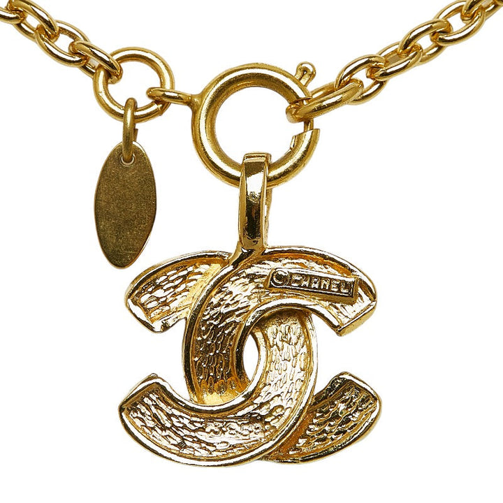 Top Quality Chanel vintage mattress cocomark chain necklace g makeup ladies Chanel