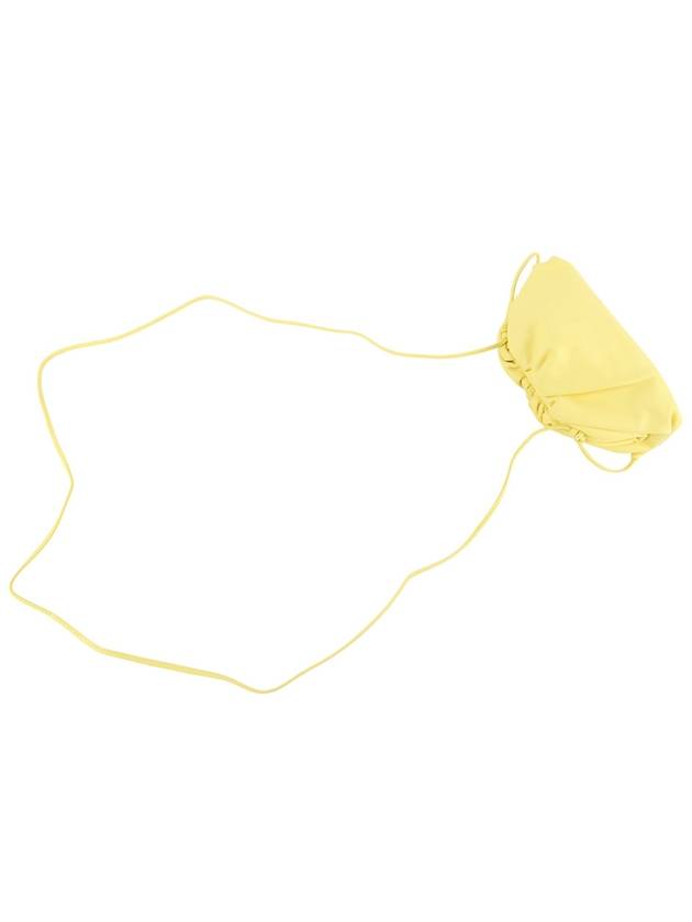 Bottega veneta 585852 Mini Pouch Dumpling Cross Bag Yellow 33907 2