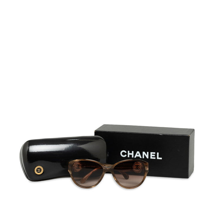 Top Quality Chanel 5192-A Sunscreen Glasses Plastic Brown