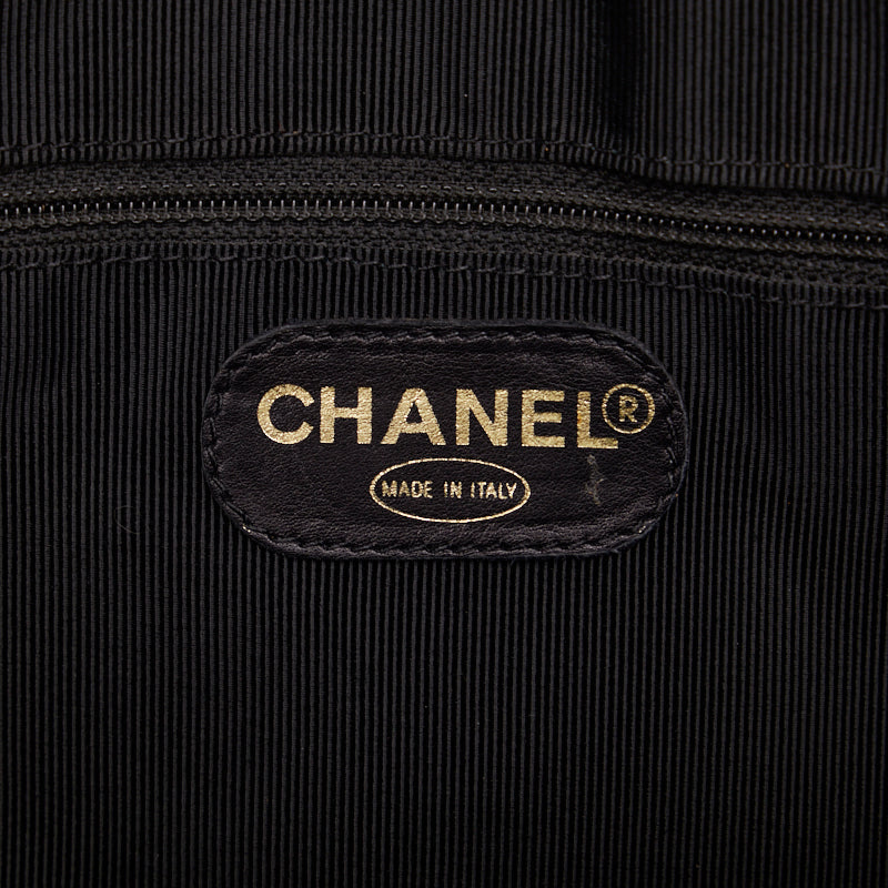Top Quality Chanel Triple Co. Gold  Chain houlder Bag Black Caviar S  CHANEL
