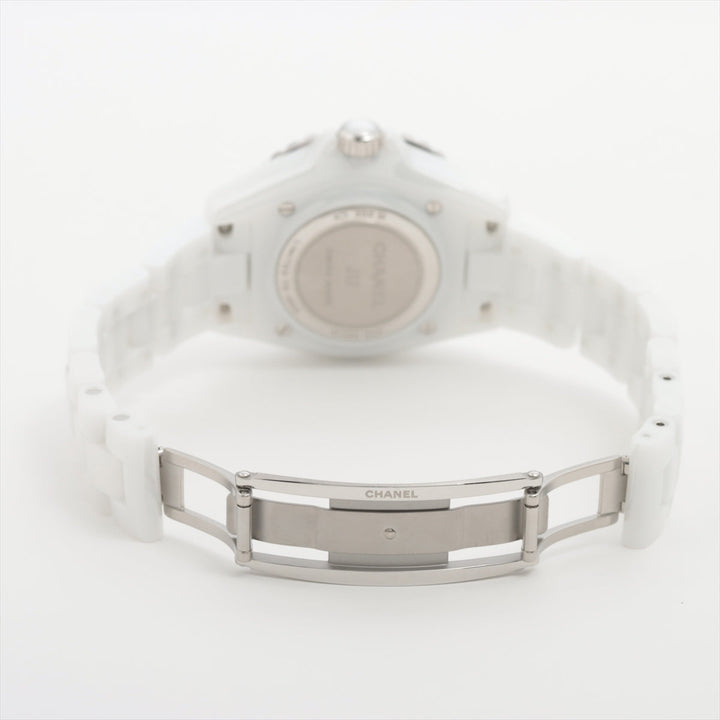 Top Quality Chanel J12 H6755 SSCE QZ White  2