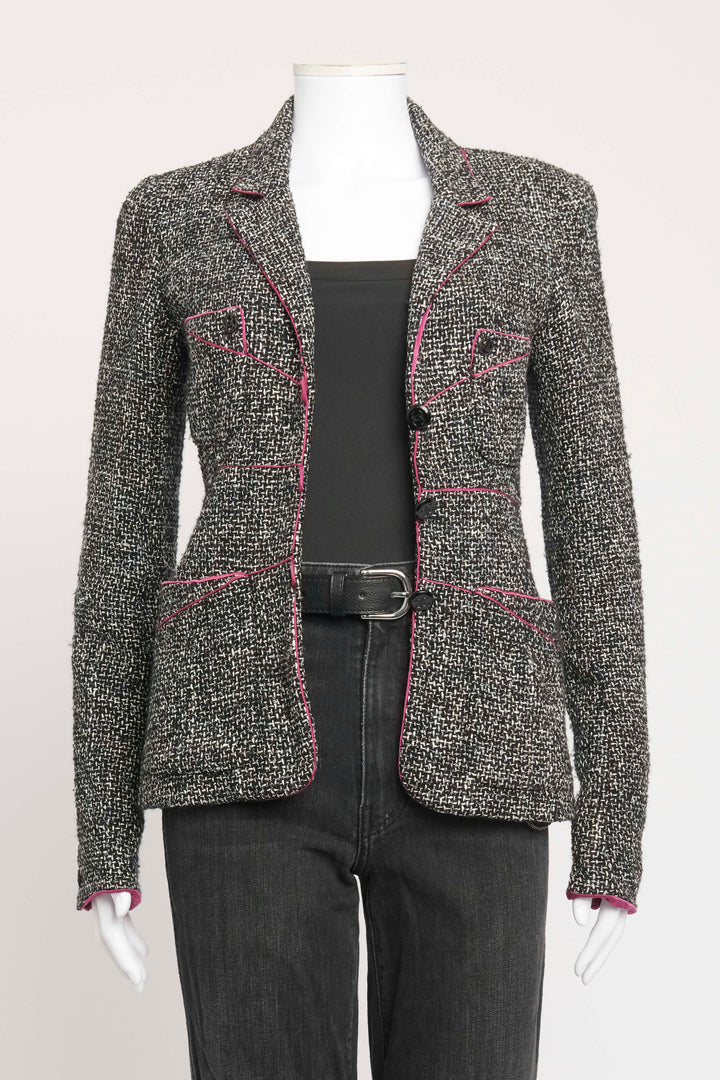 Purple Top Quality Chanel Jacket