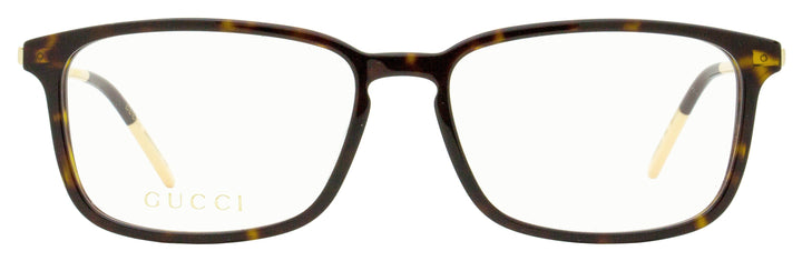 Gucci Men's Classic Eyeglasses GG1056OA 002 Havana/Gold 56mm