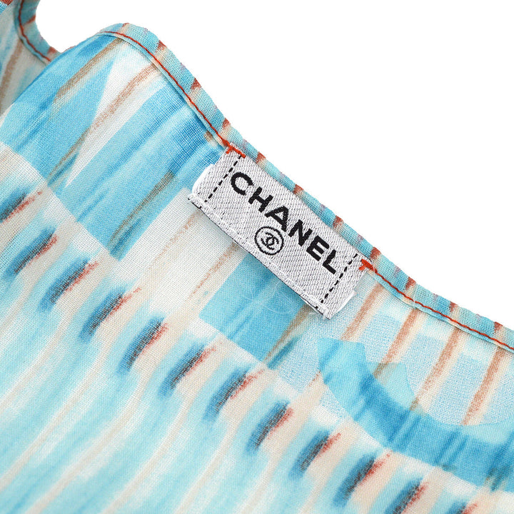 Top Quality Chanel Dress Light Blue