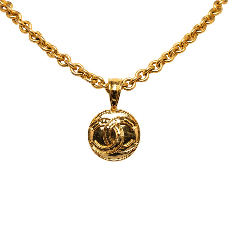 Top Quality Chanel Vintage Cocomark Round Collar Gold  Ladies Chanel