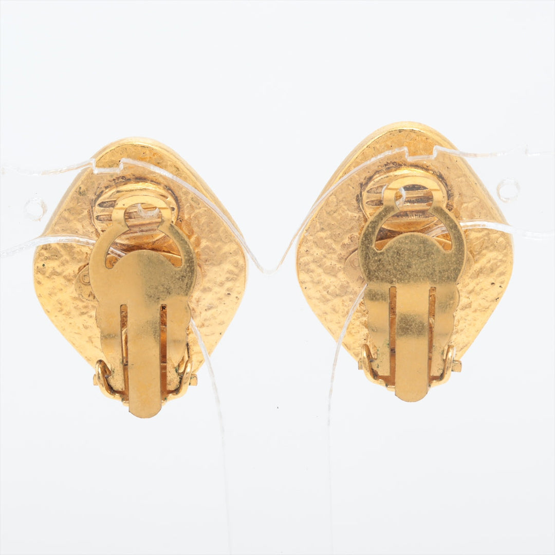 Top Quality Chanel Coco 95P Earrings GP x Fake Pearl Gold