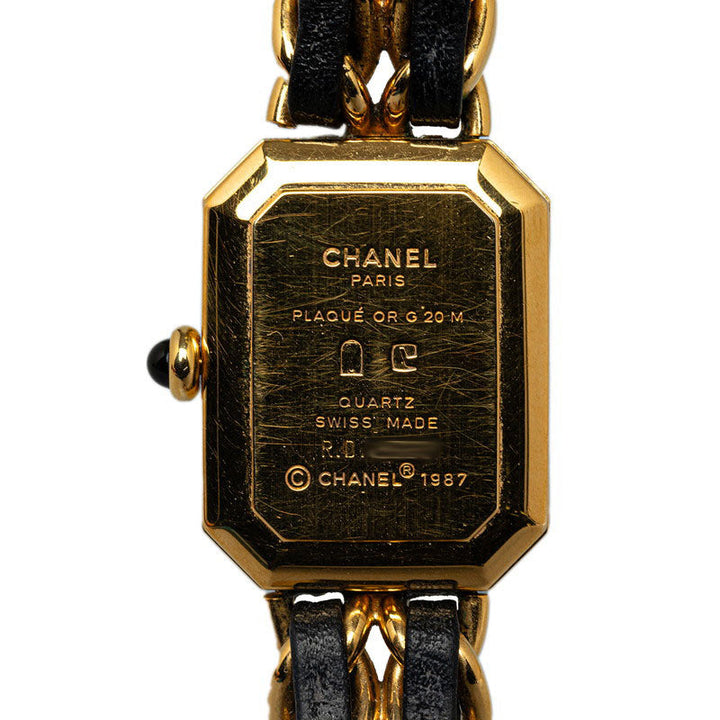 Top Quality Chanel Premium  Size L H0001 Quartz Black Screen Mackie  CHANEL
