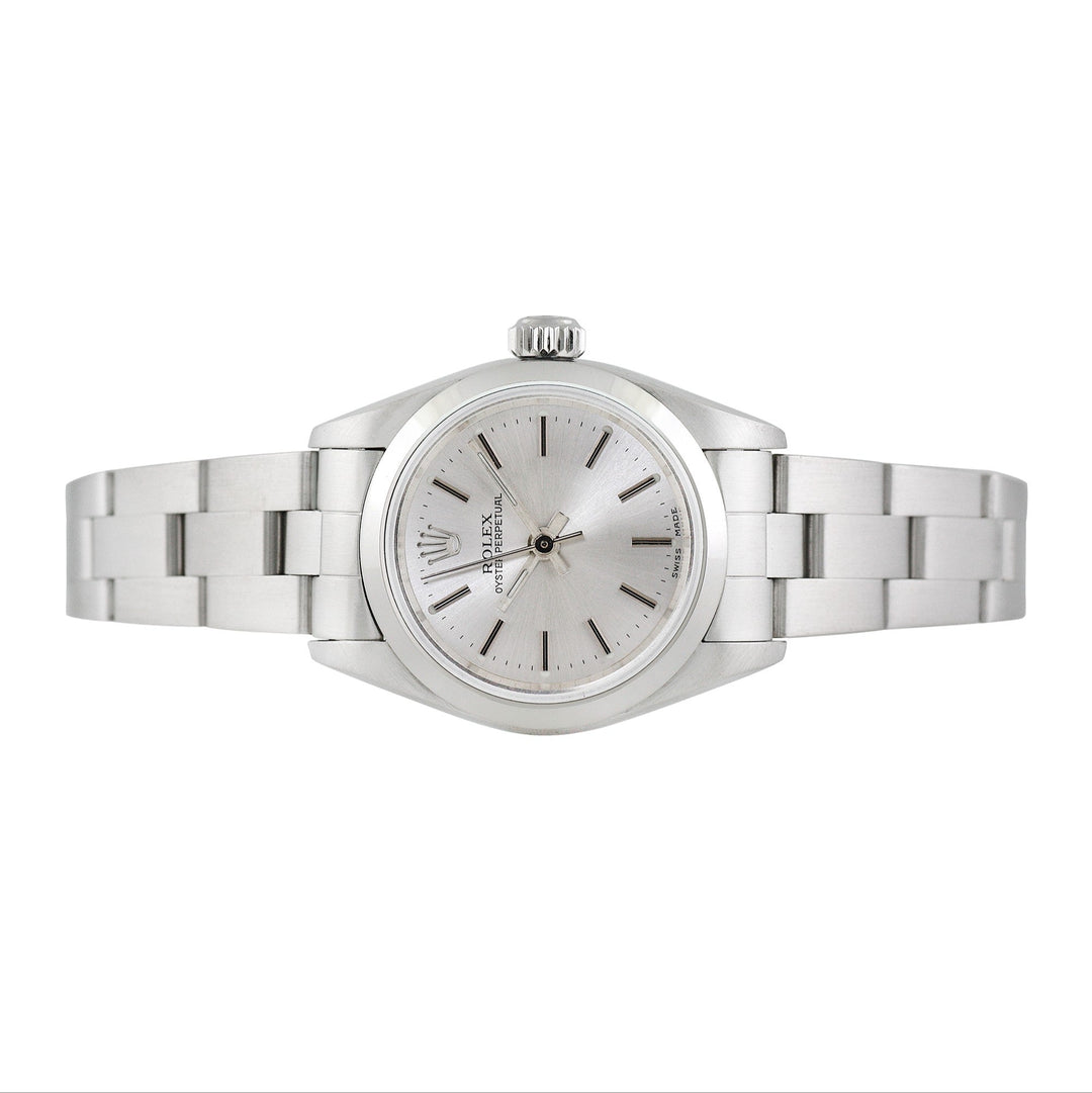 Rolex Ladies Stainless Steel Oyster Perpetual, item #9