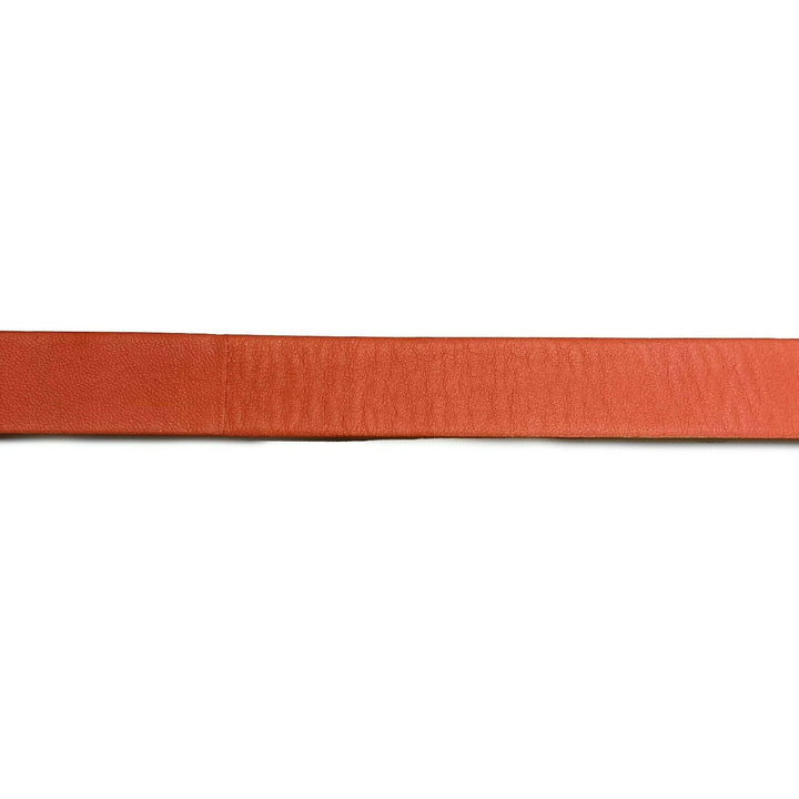 Chanel - 01P 2001 Spring Vintage Leather Belt -Salmon / Gold 80 / 32