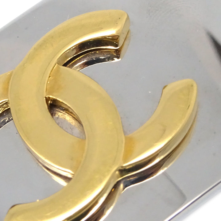 Top Quality Chanel Hair Clip Hairpin Barrette Silver 98A/71