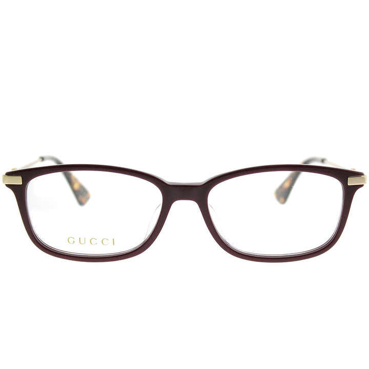 Gucci Asian Fit GG 0112OA 005 Unisex Rectangle Eyeglasses 53mm