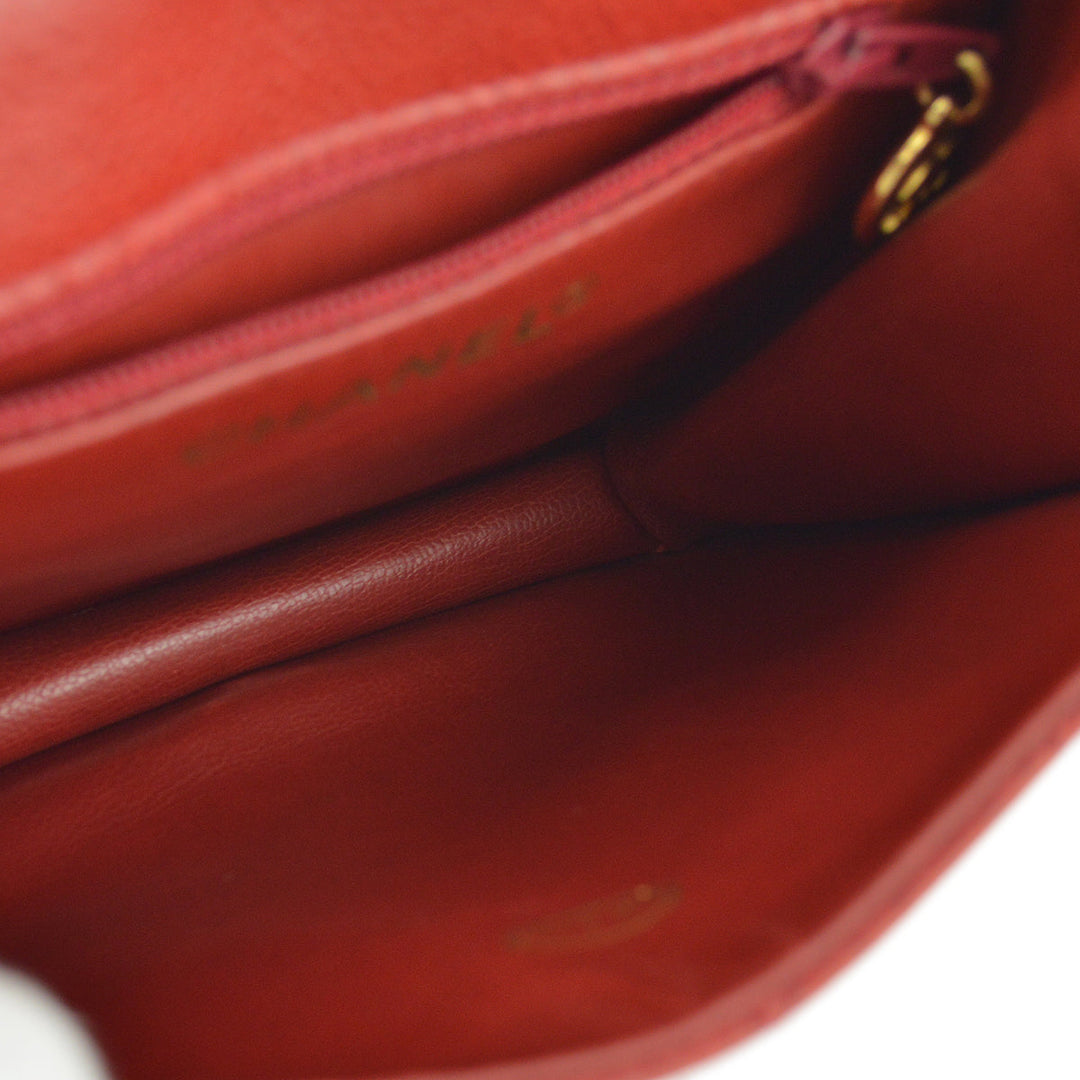 Top Quality Chanel Red Caviar Waist Bum Bag #75/30