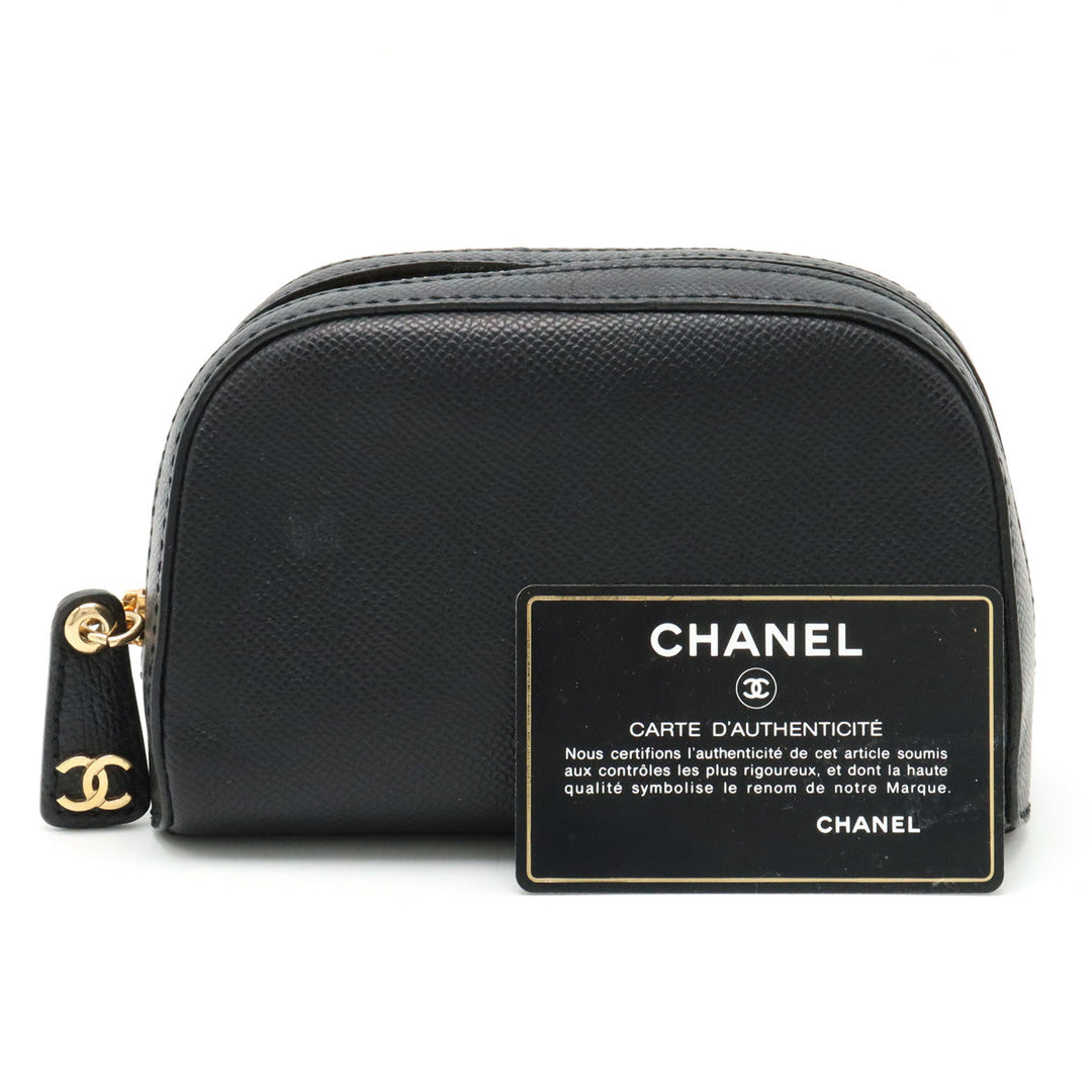 Top Quality Chanel Top Quality Chanel COCOMARK Caviar Skin Mini  Multi-Pocket Lace Black Black Black Gold  Black Blue/Montana Quality