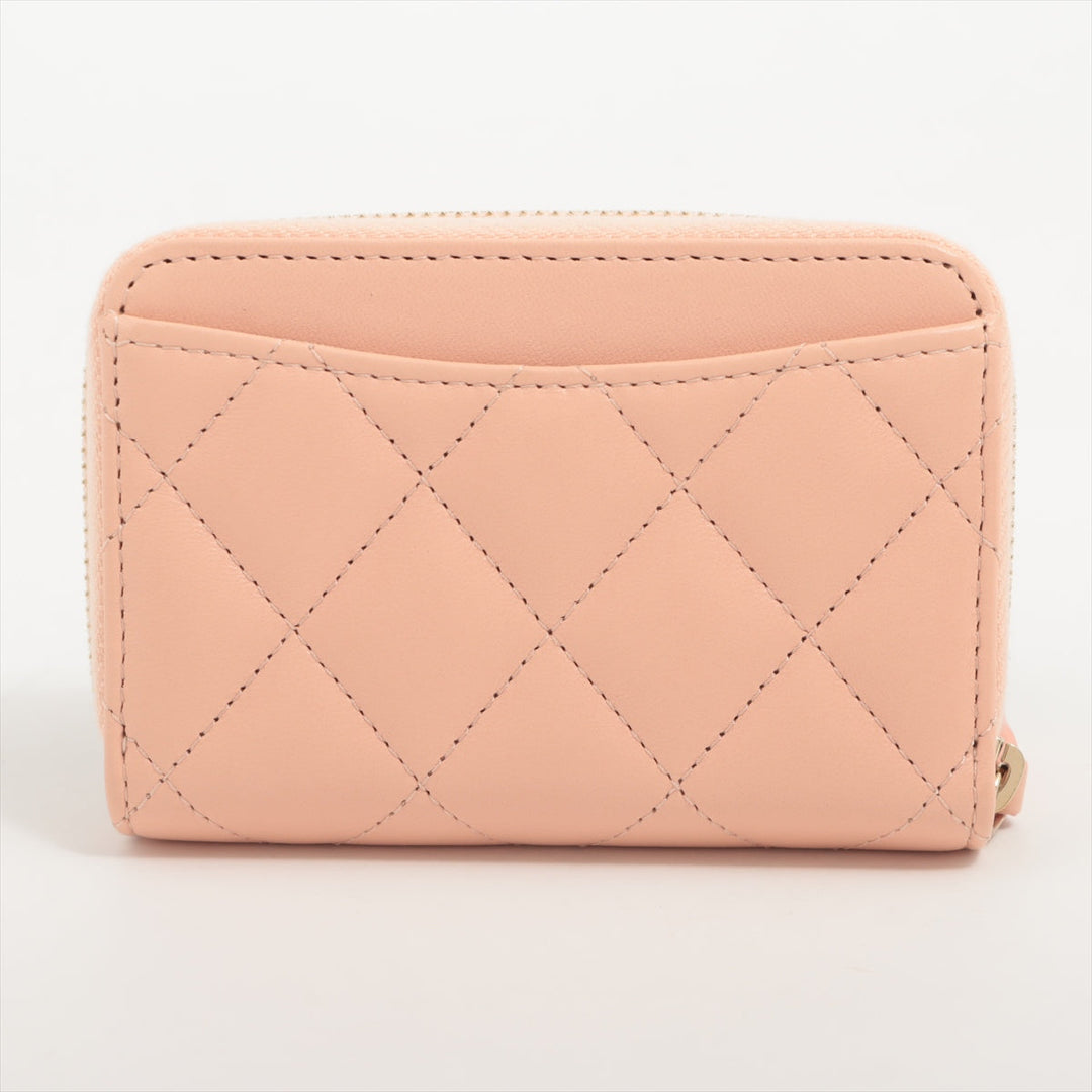 Top Quality Chanel Matrasse  Coin Case Pink Gold  31st