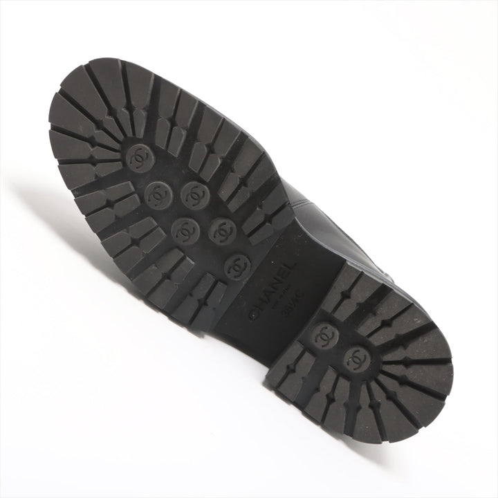 Top Quality Chanel Coco Patent Shoes 35.5  Black G39208