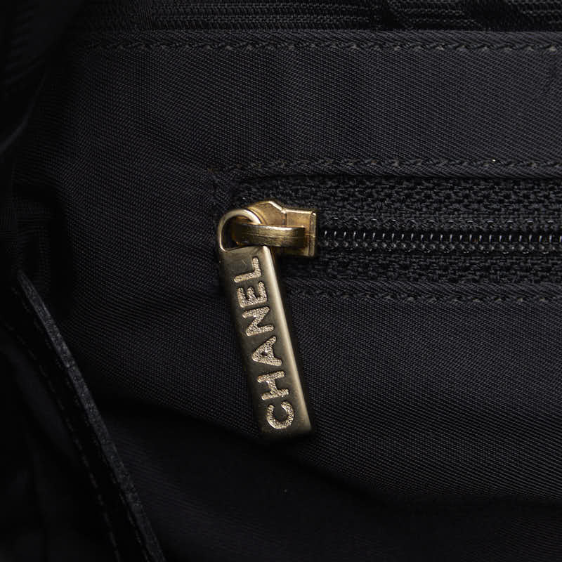 Top Quality Chanel Black New Travel Line Shoulder Bag