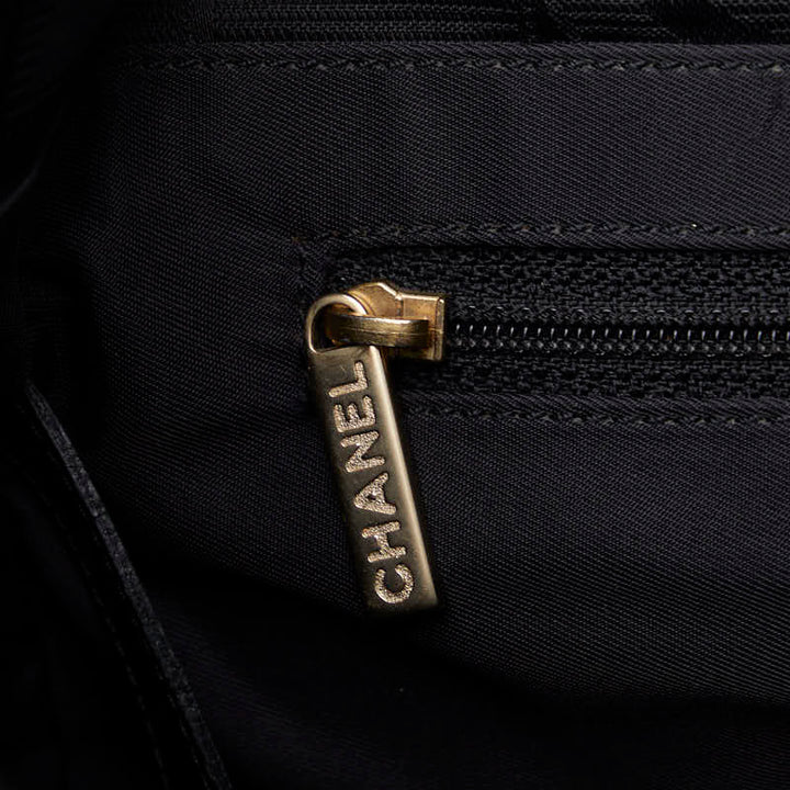 Top Quality Chanel Black New Travel Line Shoulder Bag