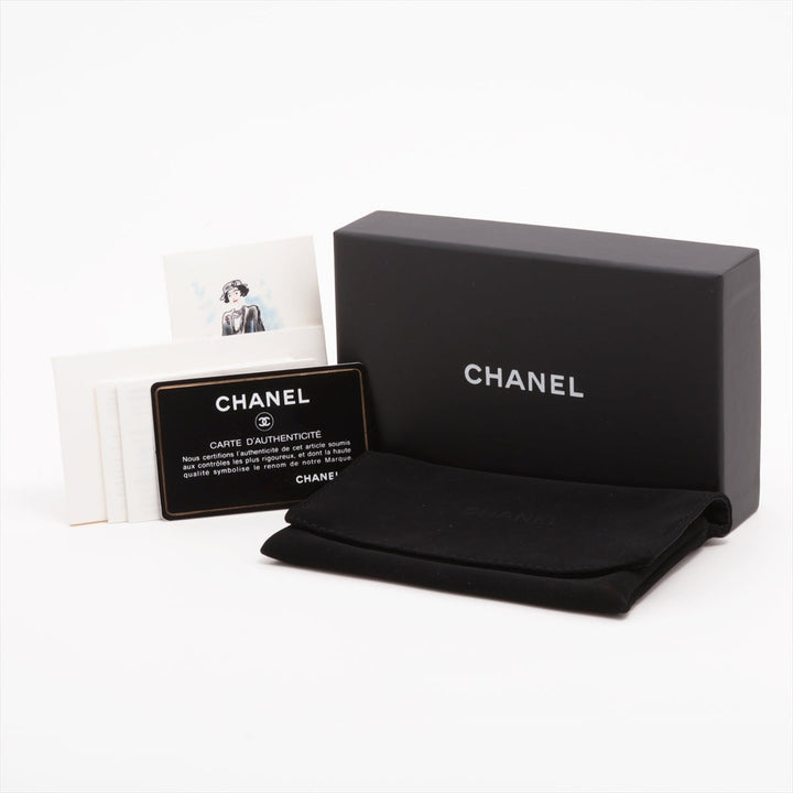 Top Quality Chanel Matrasse Caviar S Cardcase Pink Silver Gold  25th