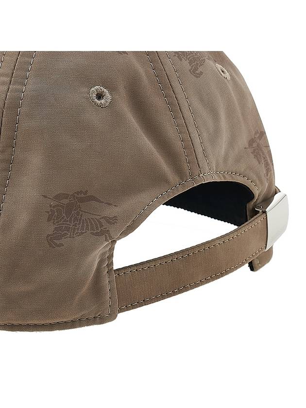 Burberry EKD Technical Cotton Base Ball Cap Beige