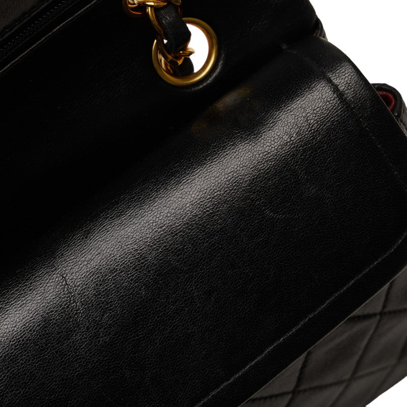 Top Quality Chanel Matrace 23 Cocomark Double Flip Chain houlder Bag Black   CHANEL