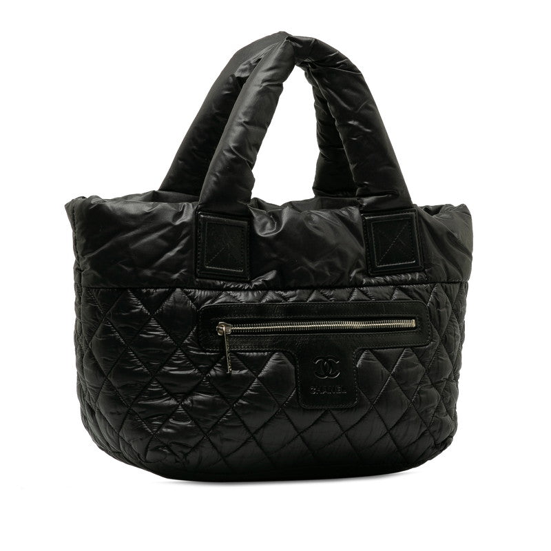 Top Quality Chanel Coca-Cola PM Coca-Cola Killing Tote Bag Black Nylon Leather  Chanel
