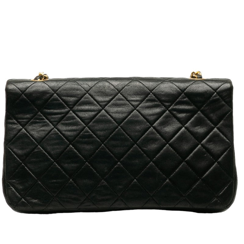 Top Quality Chanel Matrace 23 Cocomark Full Flap Chain  houlder Bag Black Leather  Chanel