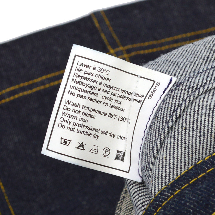 Top Quality Chanel Sleeveless Denim Dress Indigo E97 #42