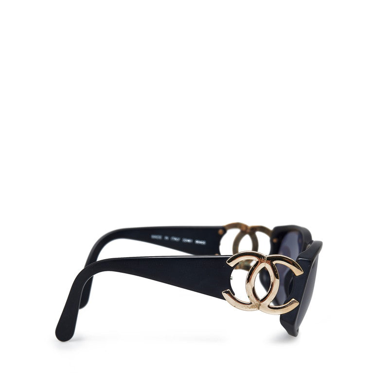 Top Quality Chanel Cocomark Gold  Wellington un Glasses 02461 Black    CHANEL