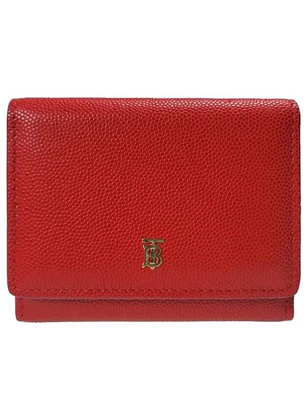 Burberry Monogram Trifold Card Wallet Red