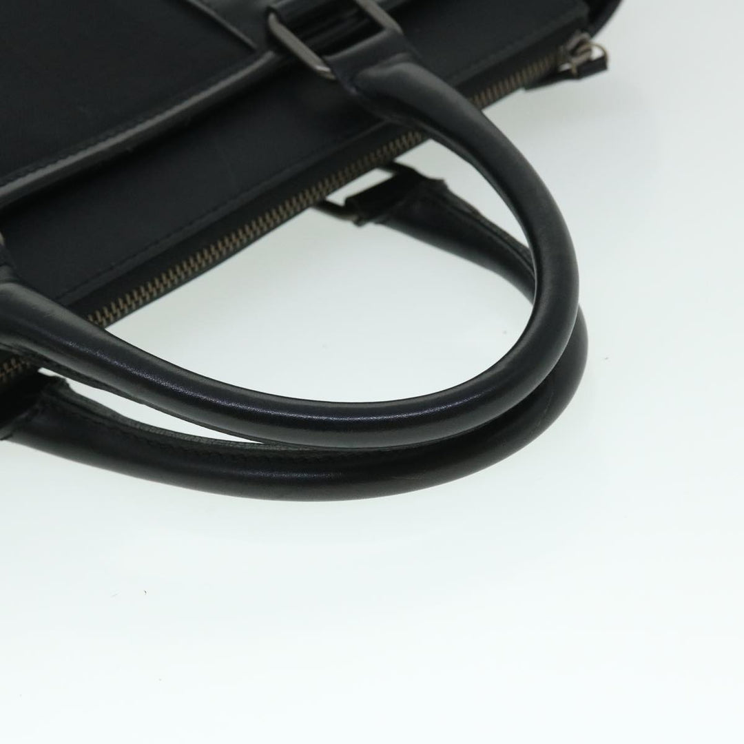Burberry Tote Bag Canvas Black Auth ep1588