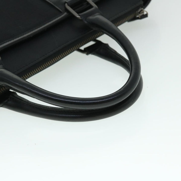 Burberry Tote Bag Canvas Black Auth ep1588