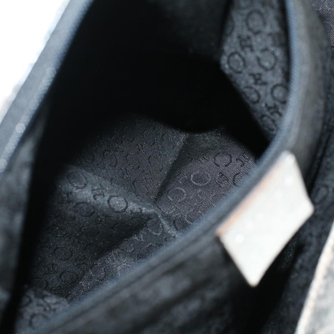 Celine C Macadam Canvas Hand Bag Navy Auth ep1622