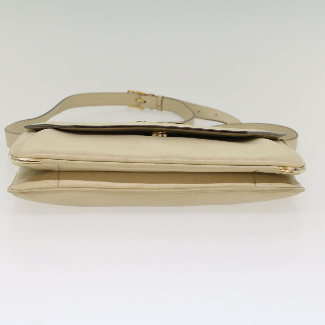 Celine Shoulder Bag Leather Beige  ep1657