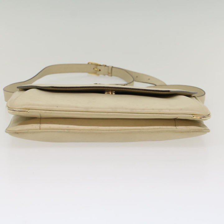 Celine Shoulder Bag Leather Beige  ep1657