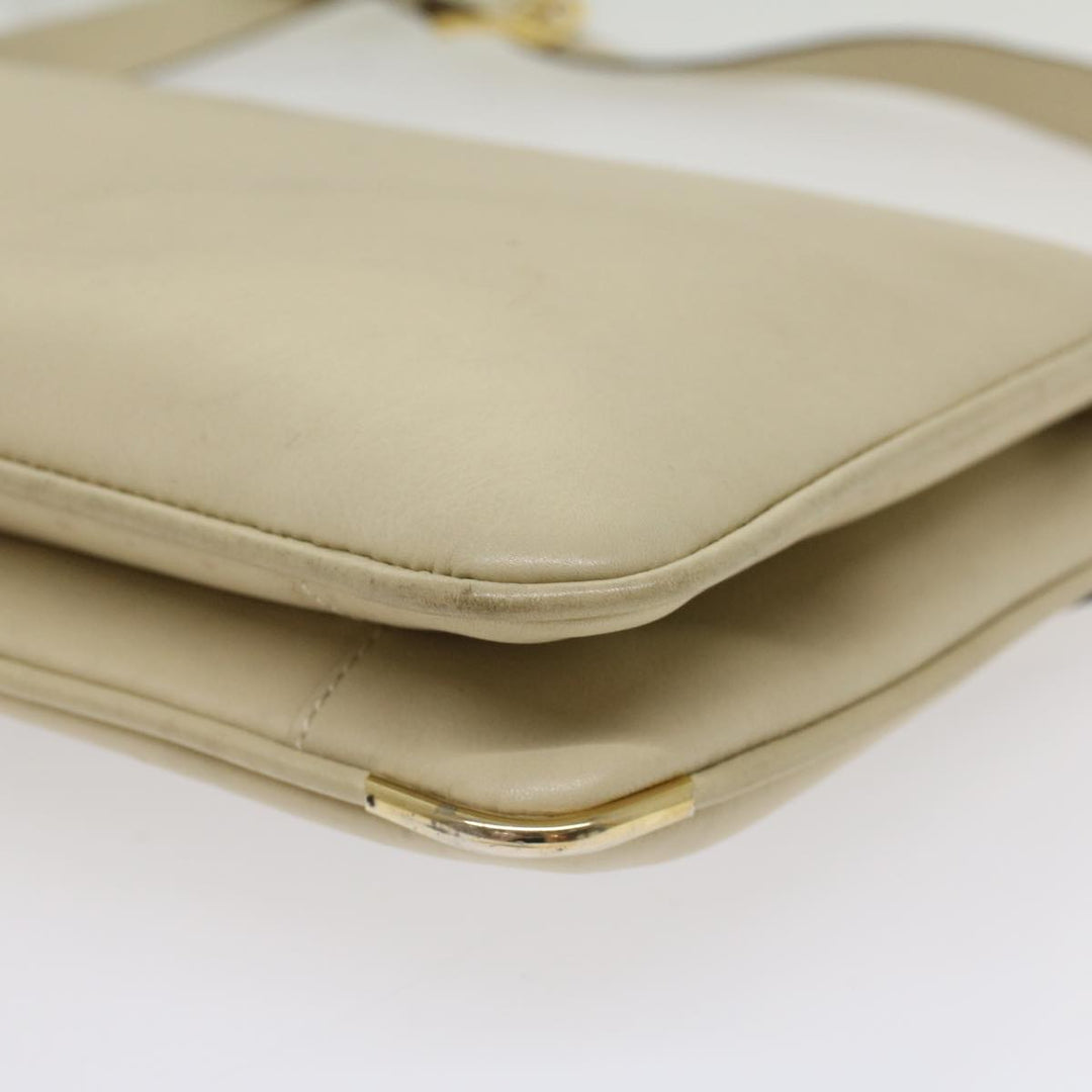 Celine Shoulder Bag Leather Beige  ep1657