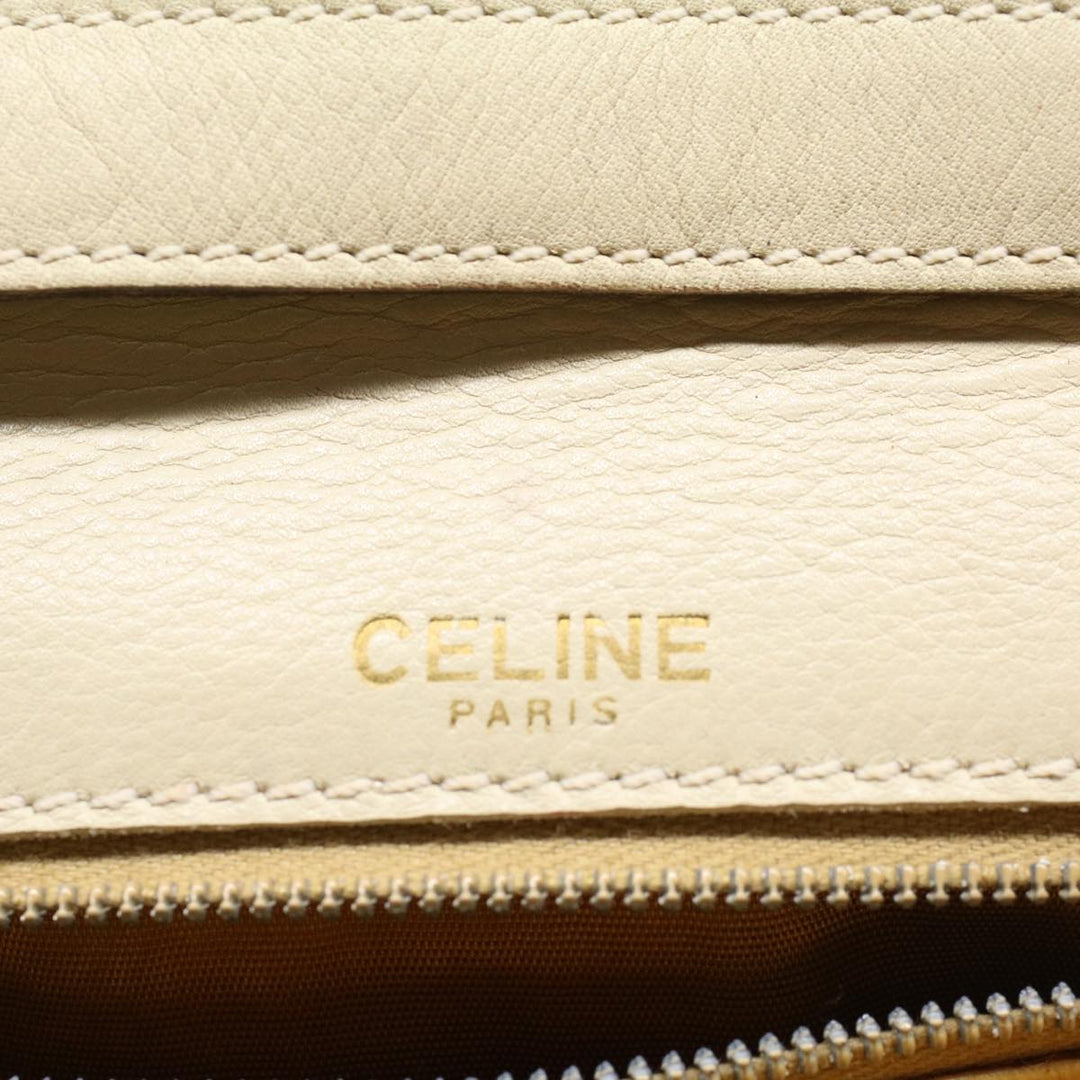 Celine Shoulder Bag Leather Beige  ep1657