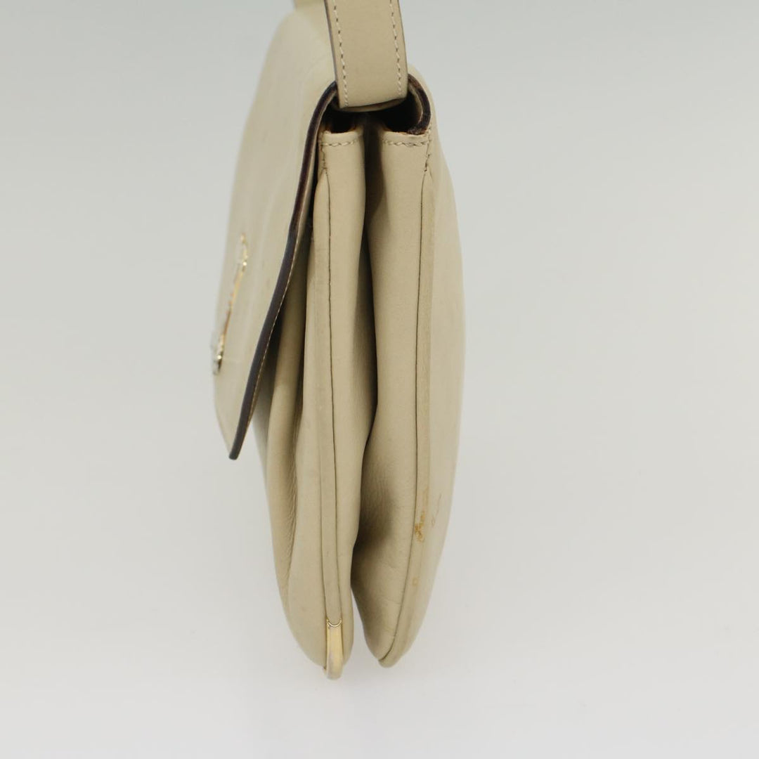Celine Shoulder Bag Leather Beige  ep1657